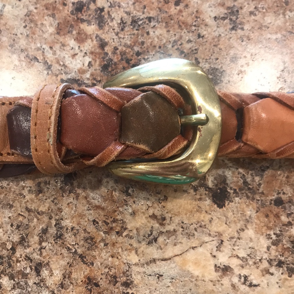 Vintage Leather Belt - Picture 2 of 4